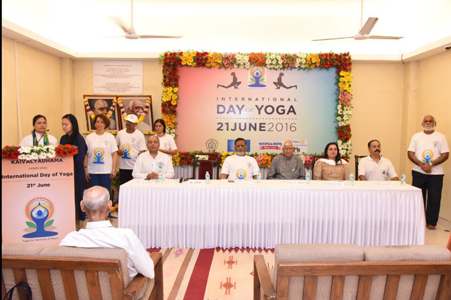 International Yoga Day dated June 21, 2016